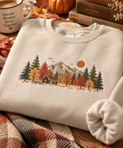 Fall Pumpkin Patch Sweatshirt, Autumn Embroidered Crewneck, Pumpkin Spice Cozy Pullover, Thanksgiving Sweater, Cute Fall Gift for Women