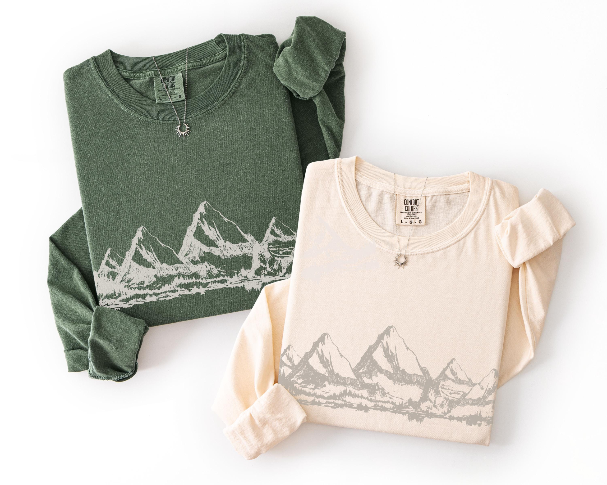 American National Parks Sweatshirt, Vintage USA Landscape Graphic Crewneck, Patriotic Outdoors Pullover, Hiking Camping Nature Lover Gift - Image 2